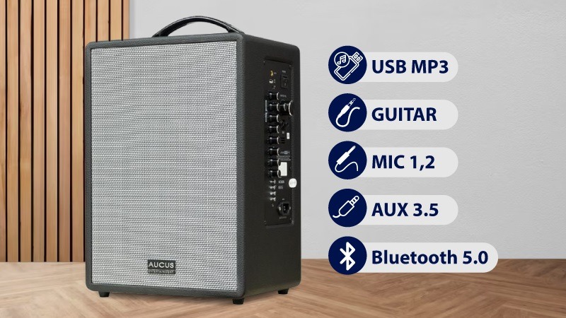 Loa xách tay Mini Karaoke Acnos AUCUS X300, công suất 400W